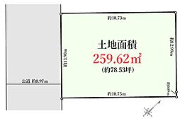 青葉区市ケ尾町　売地