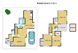 足立区本木　中古戸建