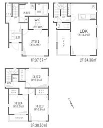 川口市領家　中古戸建