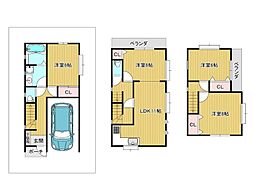 足立区本木　中古戸建