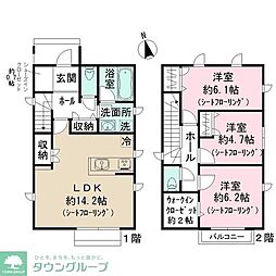 茅ヶ崎市ひばりが丘の一戸建て