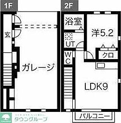 アンソレイエB棟 101