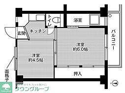 ビレッジハウス東金井2号棟 (102号室)