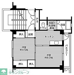 ビレッジハウス十六間第二1号棟 (203号室)