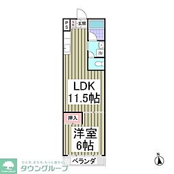 スカイハイツ万吉 302