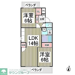 行田ハイツ2号棟 206