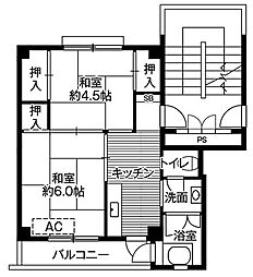 ビレッジハウス秩父1号棟 407