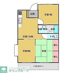 メゾングランドール柴崎 2D