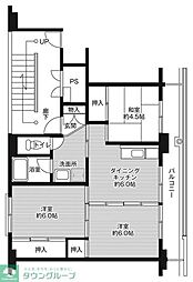 ビレッジハウスなかのめ1号棟 (202号室) 202