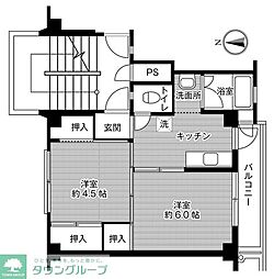 ビレッジハウス大泉1号棟 (406号室) 406