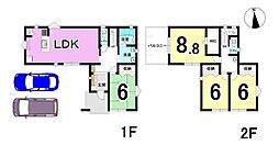 いろどりアイタウン 岐阜市御望　1号棟　全2区画　新築戸建