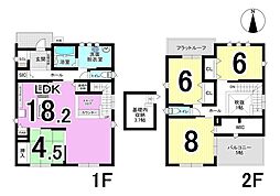 本巣市三橋　2号棟　全2棟　新築戸建