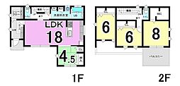 岐阜市次木II　A号棟　全2棟　新築戸建