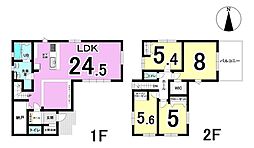 瑞穂市古橋1期　1号棟　全3棟　新築戸建