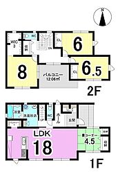 ダイマルタウン山県市高木6　A棟　全4区画　新築戸建