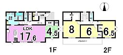 ダイマルタウン山県市高木6　B棟　全4区画　新築戸建