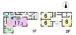 ダイマルタウン山県市高木6　D棟　全4区画　新築戸建