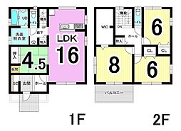 北方町朝日町分譲I　A号棟　全1区画　新築戸建