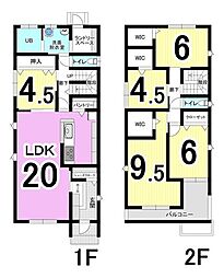 瑞穂市別府V分譲　A棟　全1棟　新築戸建