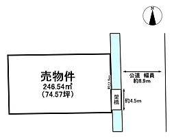 北方町高屋伊勢田 売土地