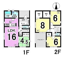 岐阜市河渡 第1　3号棟　全4棟　新築戸建