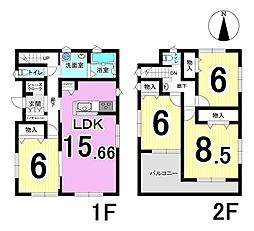 瑞穂市犀川1丁目 1号棟 全2棟 新築戸建