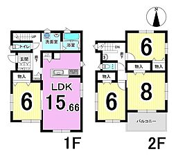 瑞穂市犀川1丁目 2号棟 全2棟 新築戸建