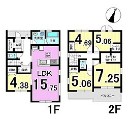 岐阜市島田　2号棟　全3棟　新築戸建