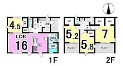 北方町加茂　2号棟　全2棟　新築戸建