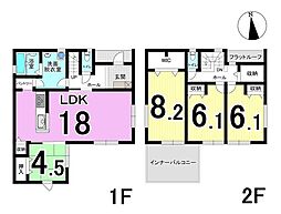本巣市下真桑 第2 　1号棟　全3棟　築戸建