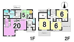 瑞穂市穂積小III　1号棟　全3棟　新築戸建