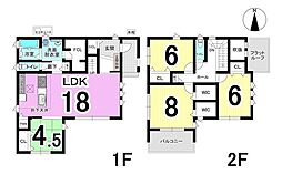 瑞穂市穂積小III 3号棟 全3棟 新築戸建
