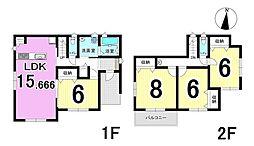 大垣市津村町　1号棟　全2棟　新築戸建