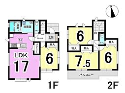 岐阜市近島　B棟　全2棟　新築戸建