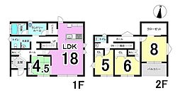 大垣市長沢町　D棟　全2棟　新築戸建