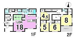 大垣市長沢町　E棟　全2棟　新築戸建