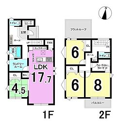 岐阜市城西小　1号棟　全3棟　新築戸建