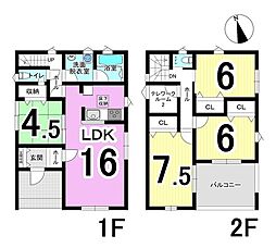 大垣市内原　3号棟　全4棟　新築戸建