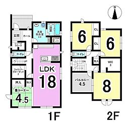 ダイマルタウン河渡10　C棟　全4棟　新築戸建