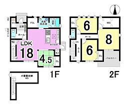 大垣市世安町　1号棟　全3棟　新築戸建
