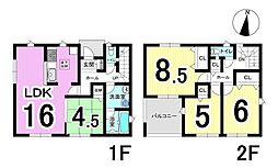 岐阜市中川原 第2　2号棟　全4棟　新築戸建