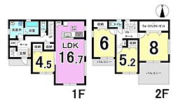 本巣市下真桑　4号棟　全4棟　新築戸建