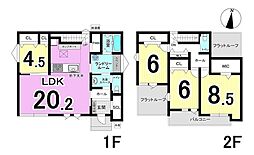 瑞穂市牛牧小　1号棟　全2棟　新築戸建