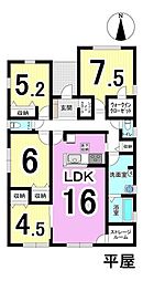 岐阜市尻毛の平屋　2号棟　全2棟　新築戸建