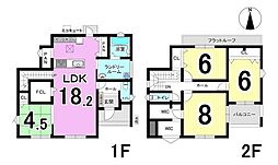 大垣市大垣西小II　1号棟　全2棟　新築戸建