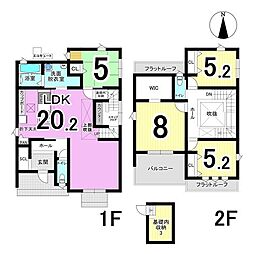 大垣市大垣西小　1号棟　全3棟　新築戸建
