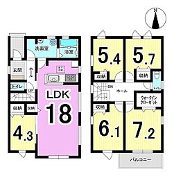岐阜市川部　1号棟　全2棟　新築戸建