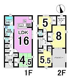 岐阜市池ノ上町 第1　1号棟　全1棟　新築戸建