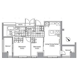 パークハビオ赤坂 709