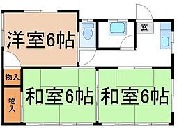 糸賀貸家 3号室